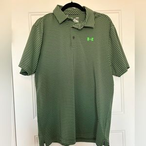 Mens large under armour golf polo